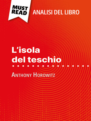 cover image of L'isola del teschio di Anthony Horowitz (Analisi del libro)